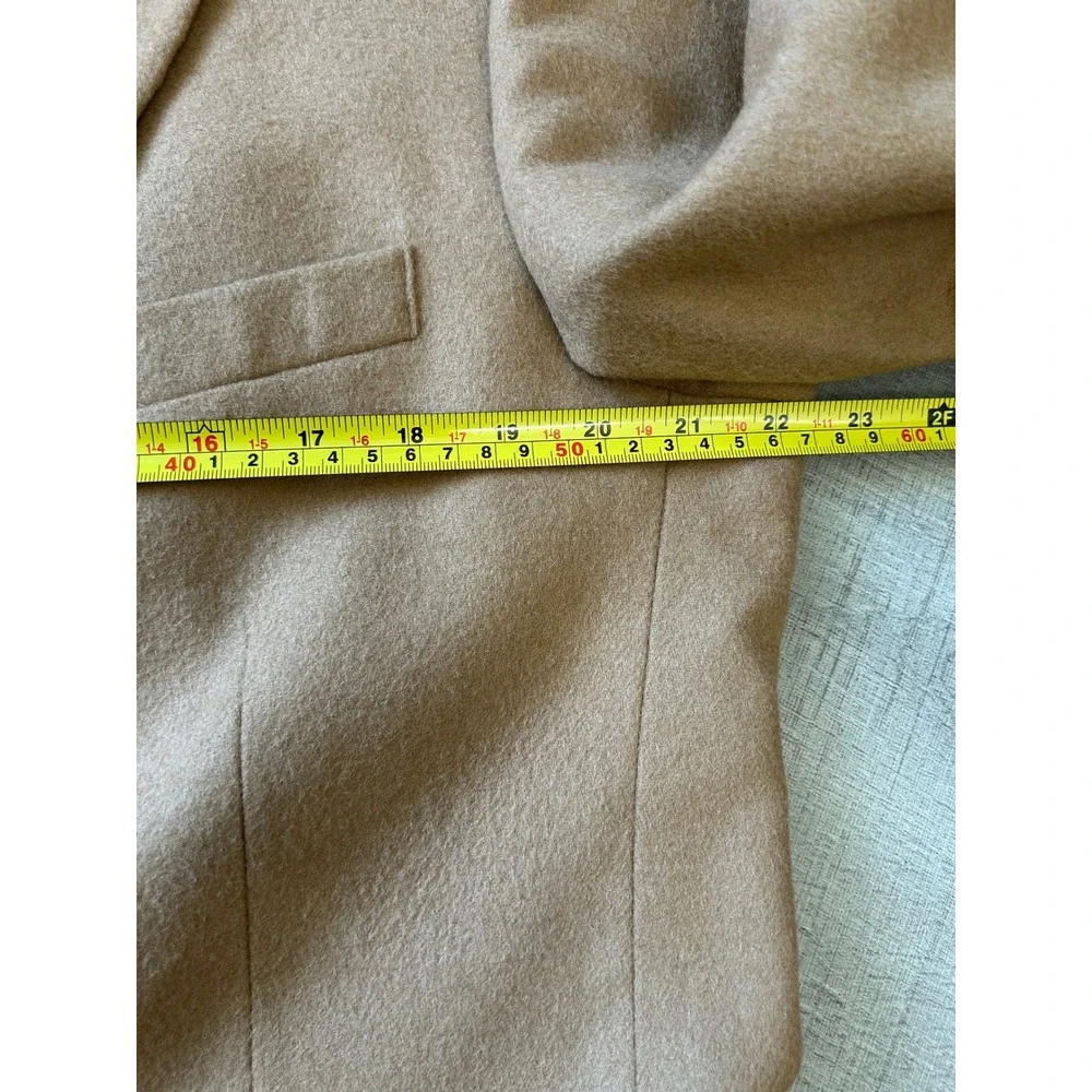Stafford Camel Hair Wool‎ Blazer Men Sport Coat Tan Two Button 40/42R